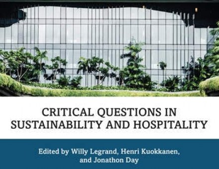 Critical questions in sustainability  and hospitality